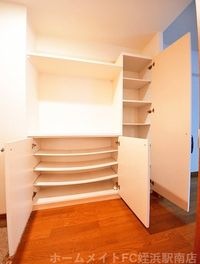 ★玄関収納も充実で助かります♪★