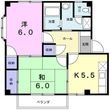 コ－ポフォレストの間取図