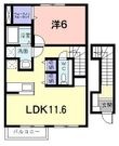 サン リット Bの間取図