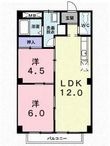 シティ森の間取図