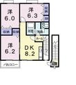 プレッソ新川の間取図