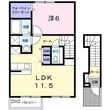 ラルジュの間取図