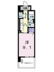 ヴィヴァーチェ東石井の間取図