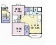 ラルジュ余戸　Ａの間取図