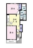 ロックガーデン　Ａの間取図