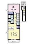 アイ・ビーコート Bの間取図