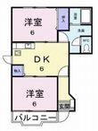 レジデンス淡路　Ｂの間取図