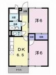 エルディム畑寺の間取図