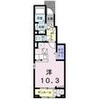 アンジュー北吉井　Ｂの間取図