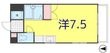ブランフォーレ山越の間取図