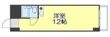 ロータリー本町 213号の間取図