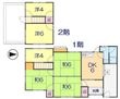 山西町一戸建Wの間取図