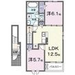 写真：エストレージャI2階の間取図