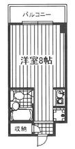 写真:第15サンライズイトウ 3階309の間取図