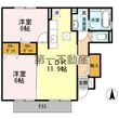 リシェスコートの間取図