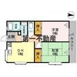 サンハイツ中本町の間取図