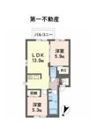 ウエストサイドコートの間取図