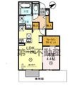 リバーサイドテラス A棟の間取図