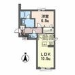 エスポワール木梨の間取図