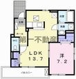 ラッフィナートⅡの間取図