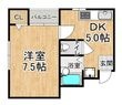 プランドール大久保の間取図