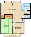 カサベルデ中澤の間取図