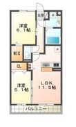 モアレオークラの間取図