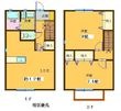 クレールカーサの間取図