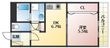 ウエストリヴァーの間取図
