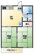 ハイツ野々上の間取図