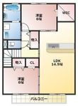 フローラルコートの間取図