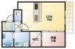 パロス明石ウエストの間取図