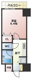 YKハイツ西明石の間取図