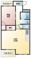 164ビルの間取図