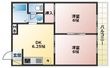 清水ハイツの間取図