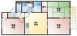 プリシェール西明石の間取図