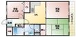 ビアンコ・ディ・モーラの間取図