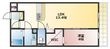 エスポワール西明石の間取図