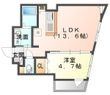 コティ大久保の間取図