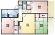 アルパポンテ一番館の間取図