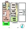 タウンハウス伊川谷の間取図