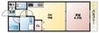 コーポ北山の間取図