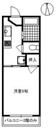 カルディひばりが丘の間取図