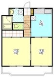 マンションレインボーⅡの間取図