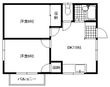 ハイツスマイルの間取図