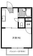 フレグランス矢立Bの間取図