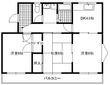 カーサ宮原の間取図