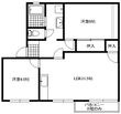フレグランス富士見台Eの間取図