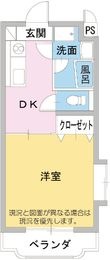 サニーヒルの間取図