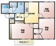 サニーヒル今泉Aの間取図